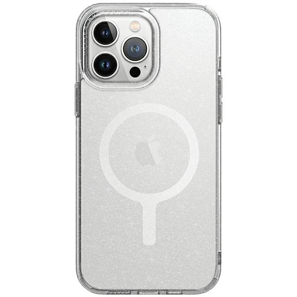 Uniq LifePro Xtreme Magclick Charging Case for iPhone 15 Pro Max - Transparent Silvereng
