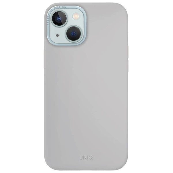 Uniq Lino Hue Magclick Charging case for iPhone 15 - light grayeng