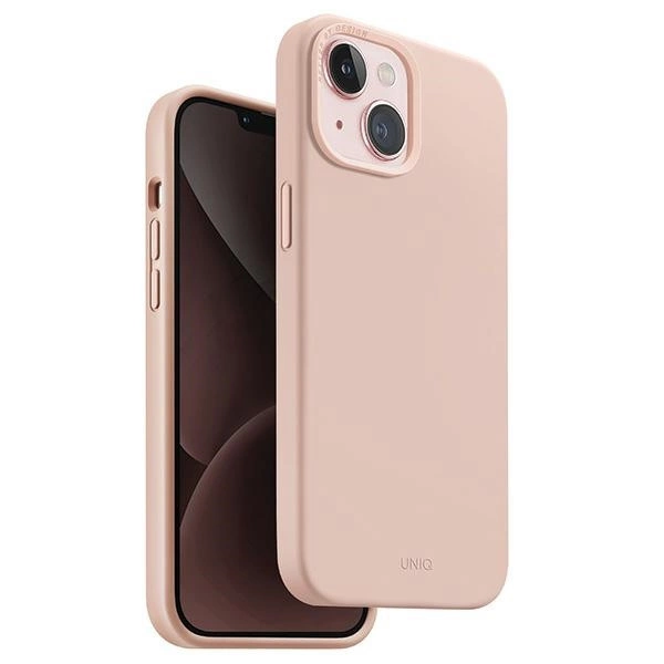 Uniq Lino Hue Magclick Charging case for iPhone 15 - pinkeng