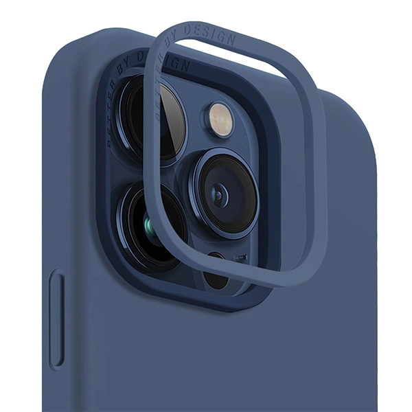 Uniq Lino Hue Magclick Charging case for iPhone 15 Pro - navy blueeng