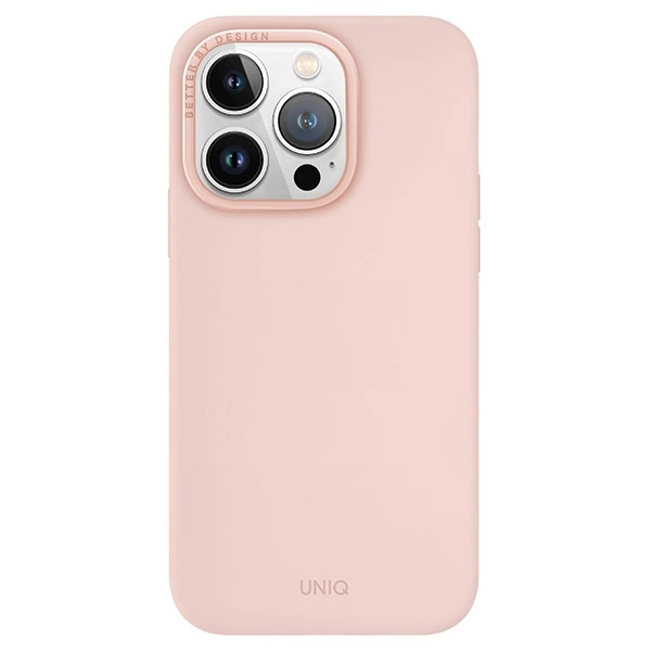 Uniq Lino Hue Magclick Charging case for iPhone 15 Pro - pinkeng