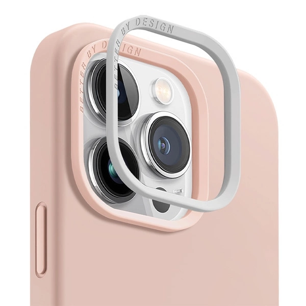Uniq Lino Hue Magclick Charging case for iPhone 15 Pro - pinkeng