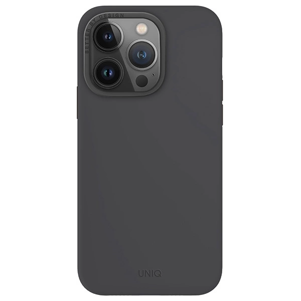 Uniq Lino Hue Magclick Charging case for iPhone 15 Pro - grayeng