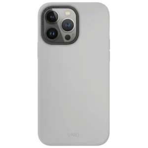 Uniq Lino Hue Magclick Charging case for iPhone 15 Pro Max - light grayeng