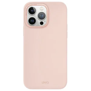 Uniq Lino Hue Magclick Charging case for iPhone 15 Pro Max - pinkeng