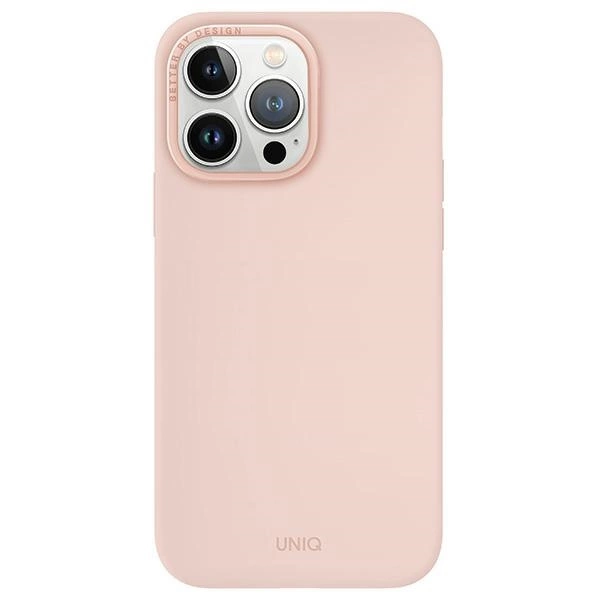 Uniq Lino Hue Magclick Charging case for iPhone 15 Pro Max - pinkeng