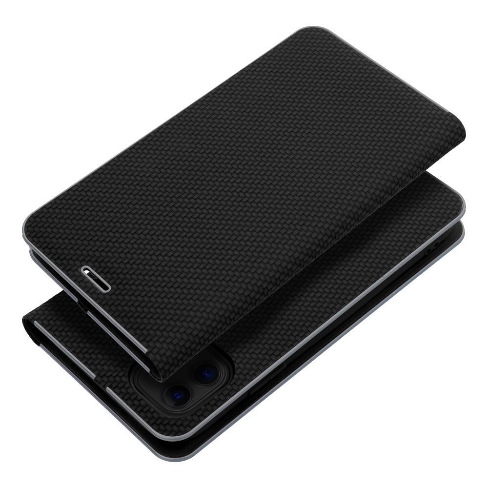 LUNA Book Carbon for IPHONE 17 black