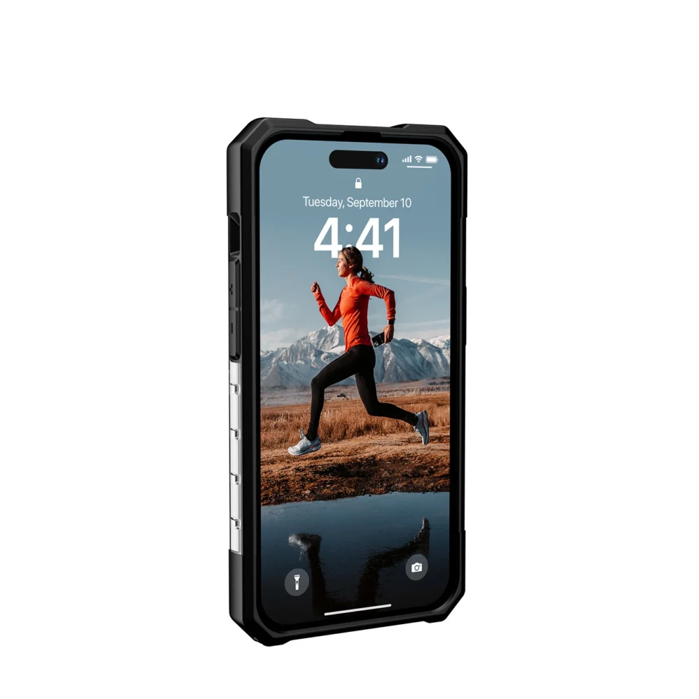 154234_10 UAG Plasma case for iPhone 14 Pro - transparenteng