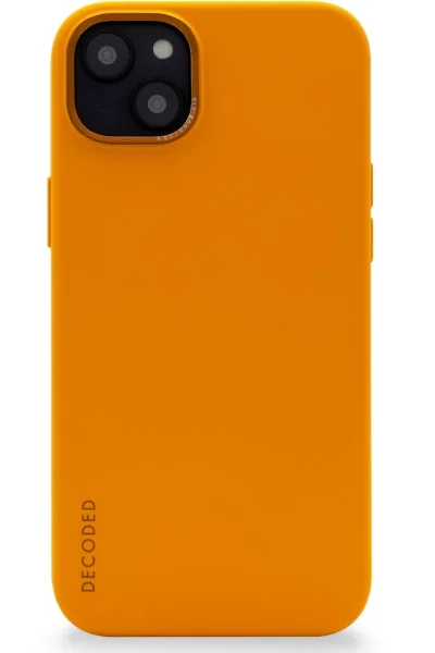 Decoded Silicone Case with MagSafe for iPhone 14 Plus - orangeeng