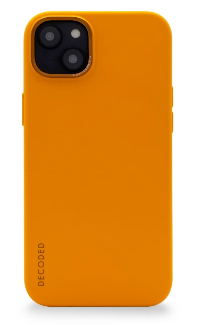 Decoded Silicone Case with MagSafe for iPhone 14 Plus - orangeeng