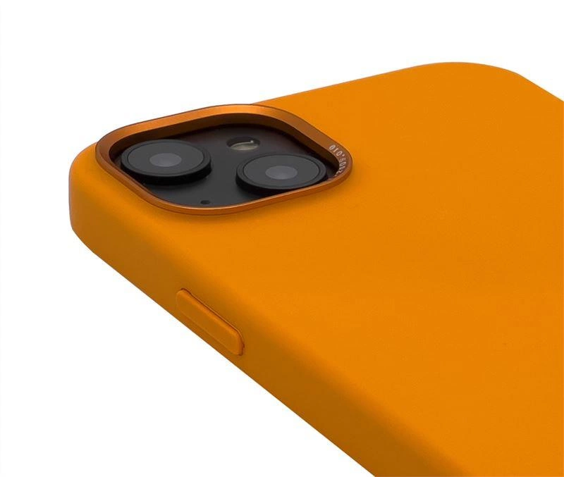 Decoded Silicone Case with MagSafe for iPhone 14 Plus - orangeeng