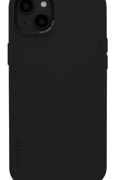 Decoded Silicone Case with MagSafe for iPhone 14 Plus - blackeng