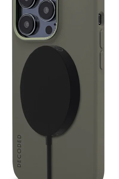 Decoded Silicone Case with MagSafe for iPhone 14 Pro Max - greeneng