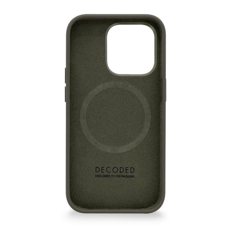 Decoded Silicone Case with MagSafe for iPhone 14 Pro Max - greeneng