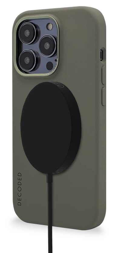 Decoded Silicone Case with MagSafe for iPhone 14 Pro Max - greeneng