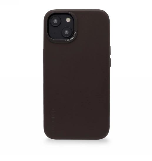 Decoded Leather Case with MagSafe for iPhone 14 Plus - browneng