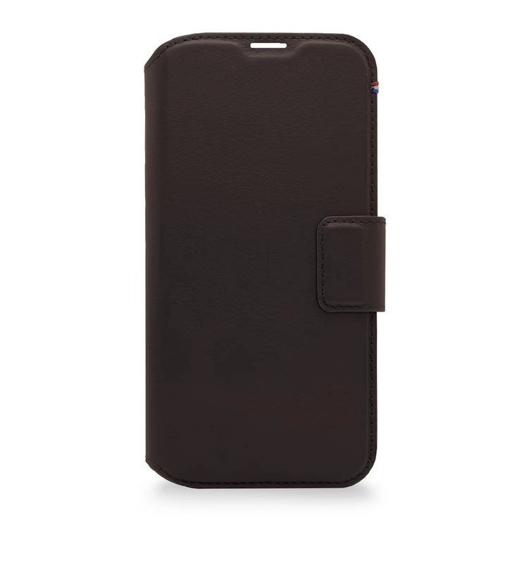 154296_6 Decoded Detachable Wallet Case Leather with MagSafe with Flip for iPhone 14 Pro - Browneng