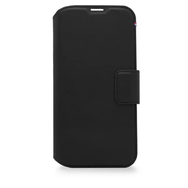 Decoded Detachable Wallet Case Leather with MagSafe with Flip for iPhone 14 Plus - Blackeng