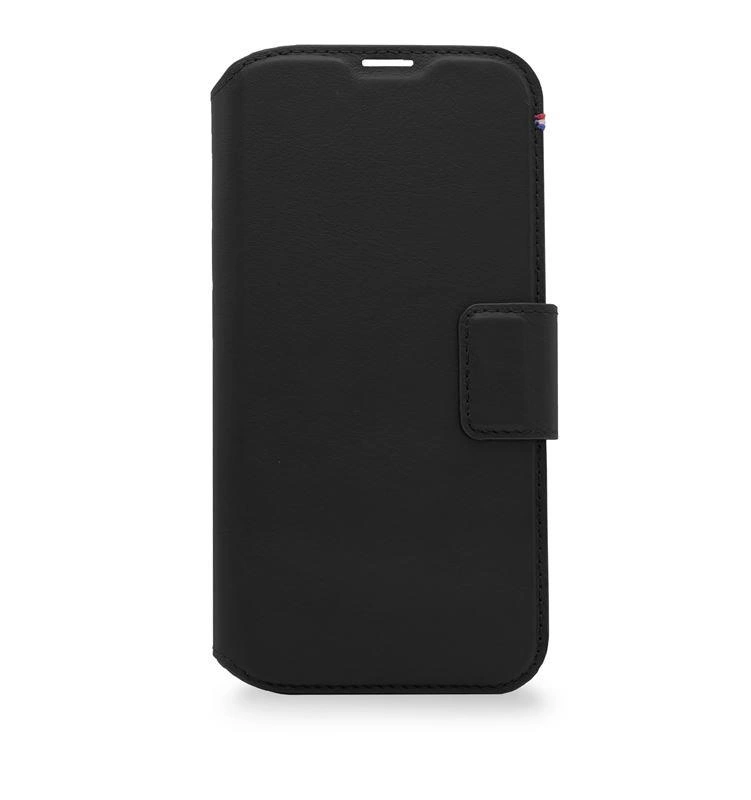 Decoded Detachable Wallet Case Leather with MagSafe with Flip for iPhone 14 Plus - Blackeng