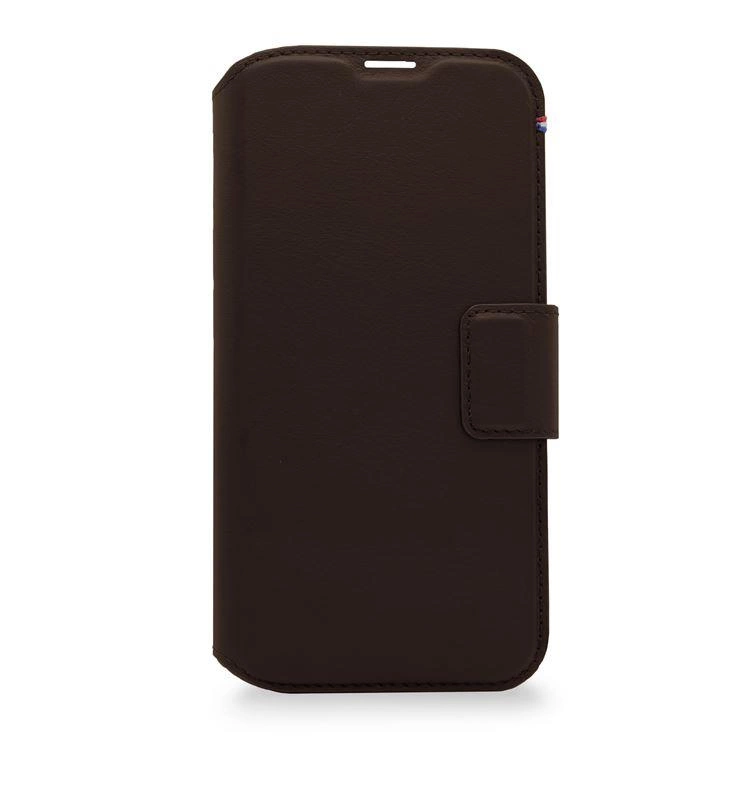 Decoded Detachable Wallet Case Leather with MagSafe with Flip for iPhone 14 Plus - Browneng