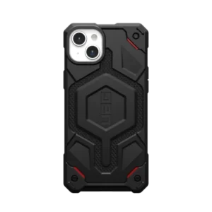 UAG Monarch Pro case with MagSafe for iPhone 15 Plus - black kevlareng