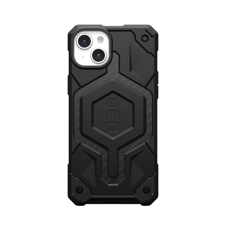 UAG Monarch Pro case with MagSafe for iPhone 15 Plus - black carboneng