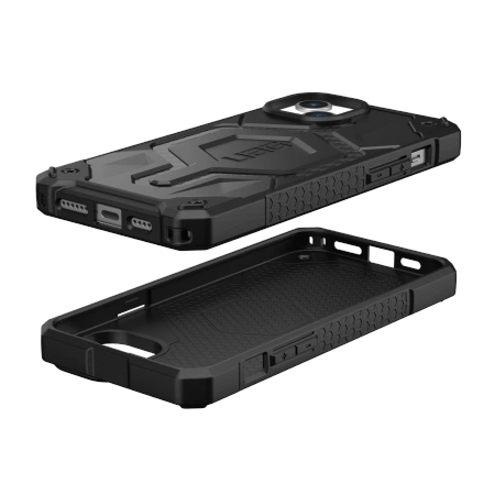 UAG Monarch Pro case with MagSafe for iPhone 15 Plus - black carboneng