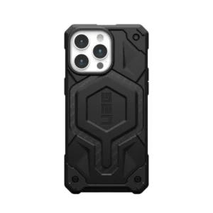 UAG Monarch Pro case with MagSafe for iPhone 15 Pro Max - black carboneng