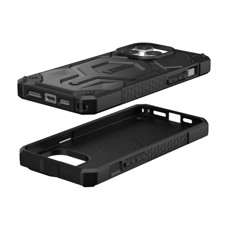 154451_3 UAG Monarch Pro case with MagSafe for iPhone 15 Pro Max - black carboneng