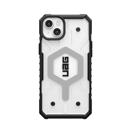 154454_1 UAG Pathfinder MagSafe case for iPhone 15 Plus - transparenteng