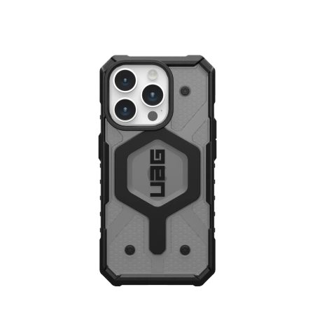 154457_1 UAG Pathfinder MagSafe case for iPhone 15 Pro - grayeng