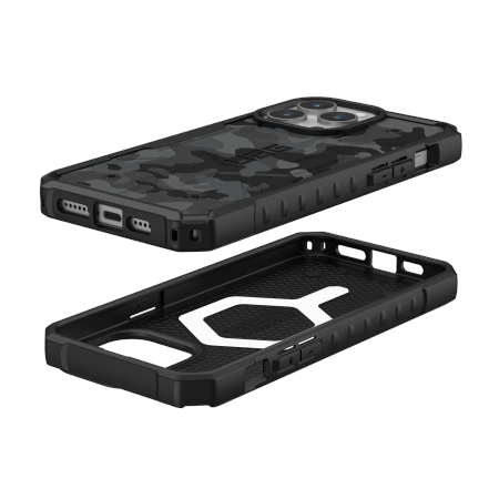 154459_3 UAG Pathfinder MagSafe case for iPhone 15 Pro Max - black camouflageeng