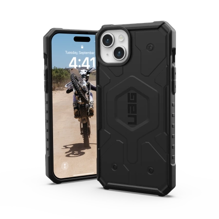 154462_2 UAG Pathfinder MagSafe case for iPhone 15 Plus - blackeng