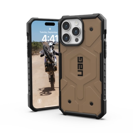 154471_2 UAG Pathfinder MagSafe case for iPhone 15 Pro Max - browneng