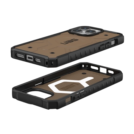 154471_3 UAG Pathfinder MagSafe case for iPhone 15 Pro Max - browneng