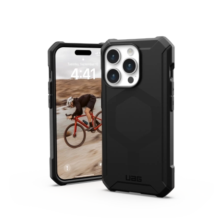 154476_4 UAG Essential Armor Magsafe case for iPhone 15 Pro - blackeng