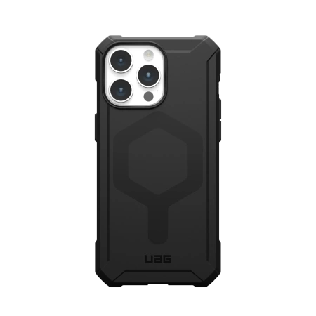 UAG Essential Armor MagSafe case for iPhone 15 Pro Max - blackeng