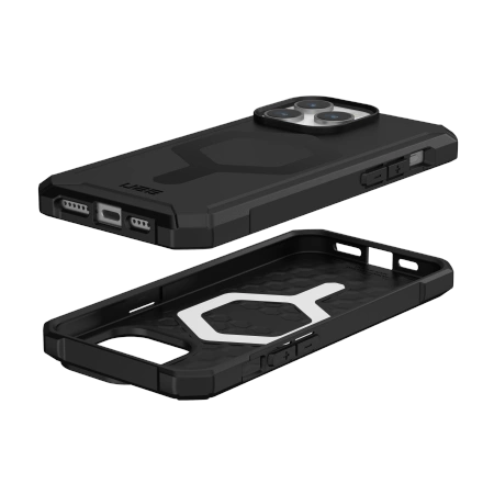 UAG Essential Armor MagSafe case for iPhone 15 Pro Max - blackeng