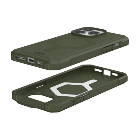 UAG Essential Armor MagSafe case for iPhone 15 Pro Max - greeneng
