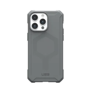 UAG Essential Armor MagSafe case for iPhone 15 Pro Max - silvereng