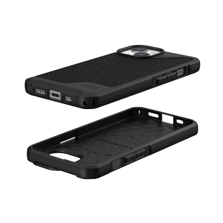 UAG Metropolis LT MagSafe case for iPhone 15 - black kevlareng