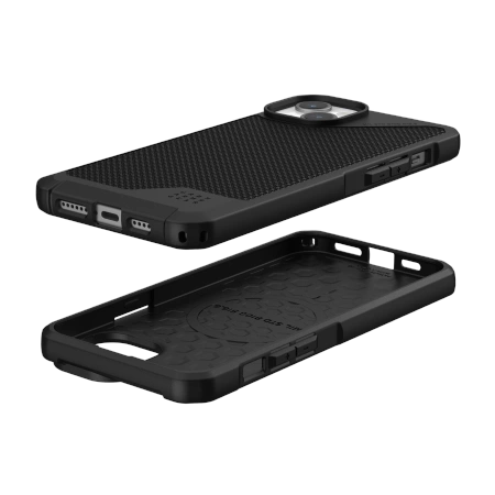 154485_3 UAG Metropolis LT MagSafe case for iPhone 15 Plus - black kevlareng