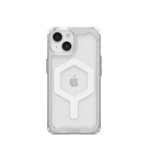 UAG Plyo MagSafe case for iPhone 15 - transparent and whiteeng