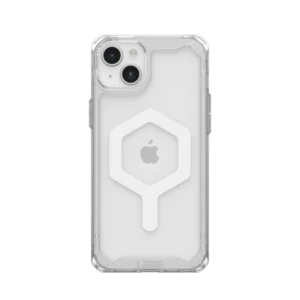 UAG Plyo MagSafe case for iPhone 15 Plus - transparent and whiteeng