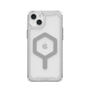 UAG Plyo MagSafe case for iPhone 15 Plus - transparent and silvereng