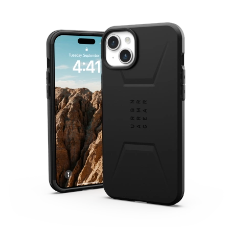 154500_2 UAG Civilian MagSafe case for iPhone 15 Plus - blackeng