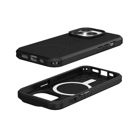 154501_3 UAG Civilian MagSafe case for iPhone 15 Pro - blackeng