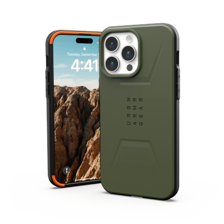 154506_2 UAG Civilian MagSafe case for iPhone 15 Pro Max - greeneng