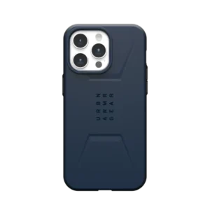 UAG Civilian MagSafe case for iPhone 15 Pro Max - dark blueeng