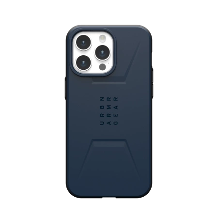 154508_1 UAG Civilian MagSafe case for iPhone 15 Pro Max - dark blueeng